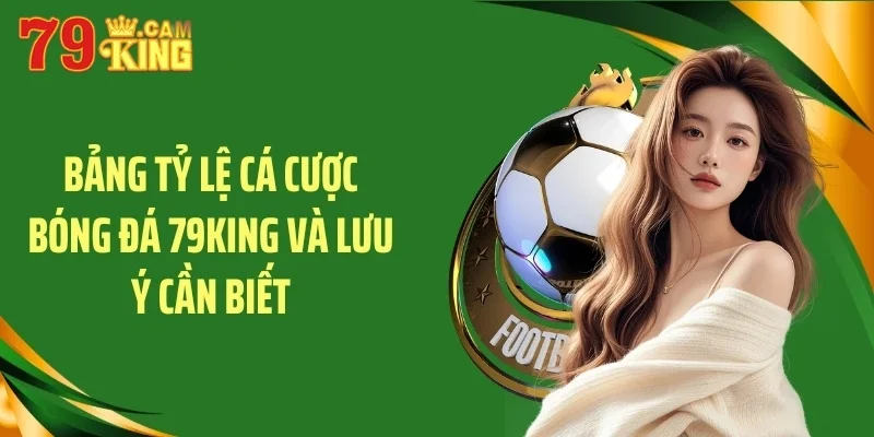 Bảng tỷ lệ cá cược bóng đá 79KING và lưu ý cần biết